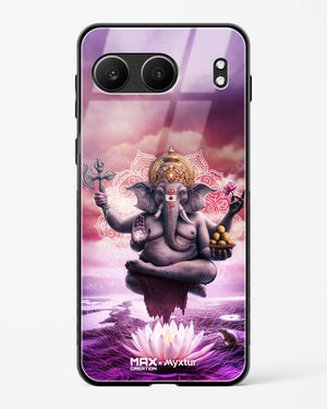 Divine Ganesha Grace [MaxCreation] Glass Case Phone Cover (OnePlus)