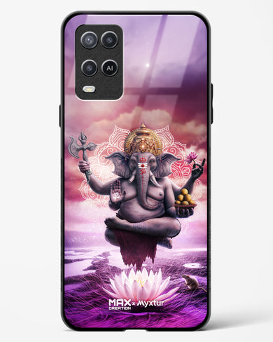 Divine Ganesha Grace [MaxCreation] Glass Case Phone Cover (Oppo)