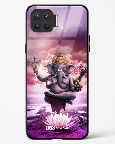 Divine Ganesha Grace [MaxCreation] Glass Case Phone Cover (Oppo)