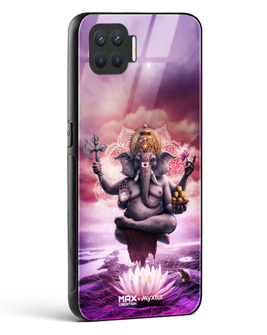 Divine Ganesha Grace [MaxCreation] Glass Case Phone Cover (Oppo)