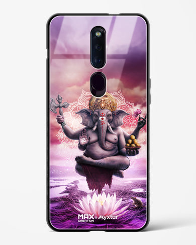 Divine Ganesha Grace [MaxCreation] Glass Case Phone Cover (Oppo)