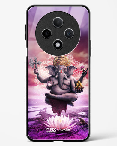 Divine Ganesha Grace [MaxCreation] Glass Case Phone Cover (Oppo)