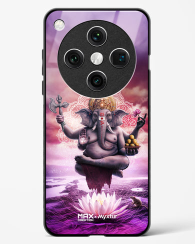 Divine Ganesha Grace [MaxCreation] Glass Case Phone Cover (Oppo)