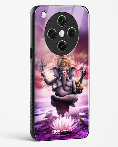 Divine Ganesha Grace [MaxCreation] Glass Case Phone Cover (Oppo)