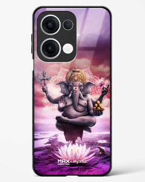 Divine Ganesha Grace [MaxCreation] Glass Case Phone Cover (Oppo)