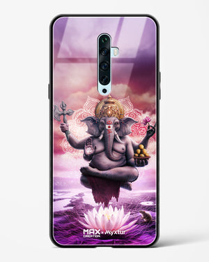 Divine Ganesha Grace [MaxCreation] Glass Case Phone Cover (Oppo)