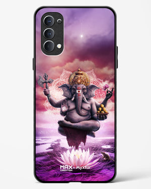 Divine Ganesha Grace [MaxCreation] Glass Case Phone Cover (Oppo)