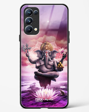 Divine Ganesha Grace [MaxCreation] Glass Case Phone Cover (Oppo)