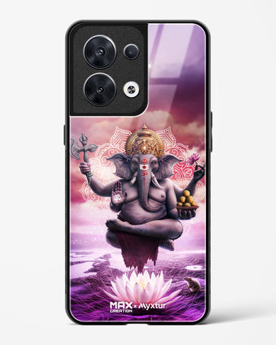 Divine Ganesha Grace [MaxCreation] Glass Case Phone Cover (Oppo)