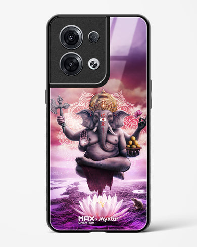 Divine Ganesha Grace [MaxCreation] Glass Case Phone Cover (Oppo)