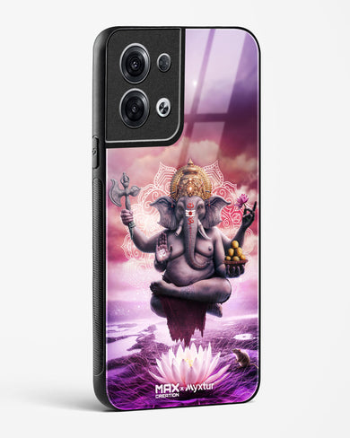 Divine Ganesha Grace [MaxCreation] Glass Case Phone Cover (Oppo)