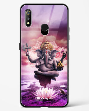 Divine Ganesha Grace [MaxCreation] Glass Case Phone Cover (Realme)