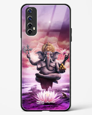 Divine Ganesha Grace [MaxCreation] Glass Case Phone Cover (Realme)