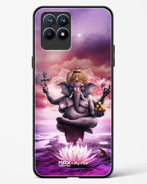 Divine Ganesha Grace [MaxCreation] Glass Case Phone Cover (Realme)