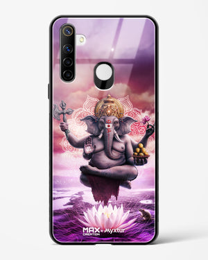 Divine Ganesha Grace [MaxCreation] Glass Case Phone Cover (Realme)