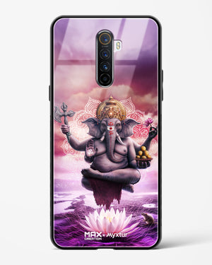 Divine Ganesha Grace [MaxCreation] Glass Case Phone Cover (Realme)