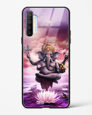 Divine Ganesha Grace [MaxCreation] Glass Case Phone Cover (Realme)