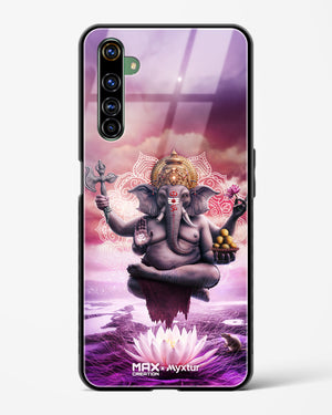 Divine Ganesha Grace [MaxCreation] Glass Case Phone Cover (Realme)