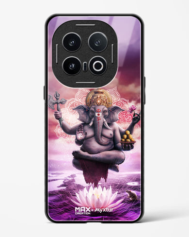 Divine Ganesha Grace [MaxCreation] Glass Case Phone Cover (Vivo)