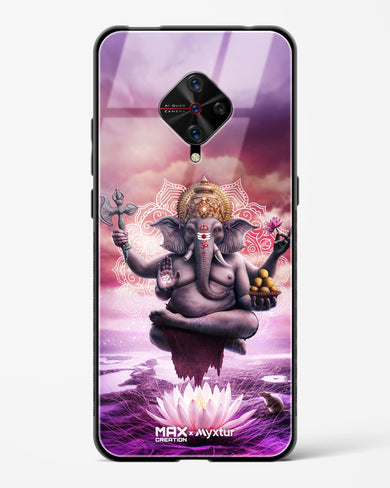 Divine Ganesha Grace [MaxCreation] Glass Case Phone Cover (Vivo)