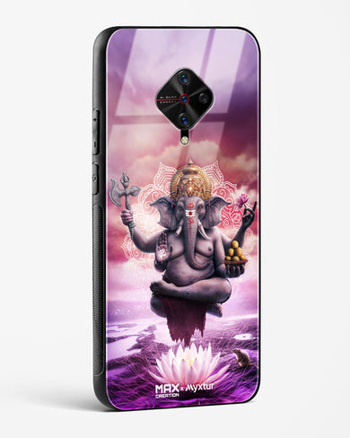 Divine Ganesha Grace [MaxCreation] Glass Case Phone Cover (Vivo)