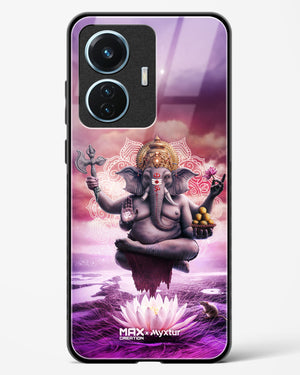 Divine Ganesha Grace [MaxCreation] Glass Case Phone Cover (Vivo)