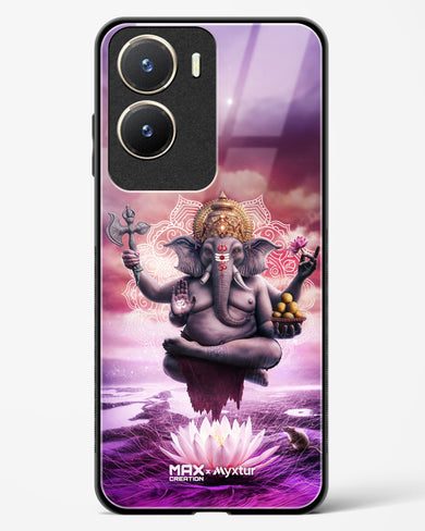 Divine Ganesha Grace [MaxCreation] Glass Case Phone Cover (Vivo)