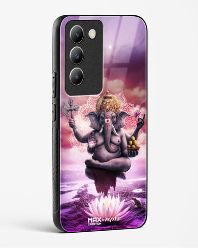 Divine Ganesha Grace [MaxCreation] Glass Case Phone Cover (Vivo)
