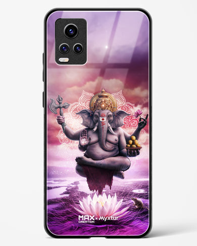 Divine Ganesha Grace [MaxCreation] Glass Case Phone Cover (Vivo)