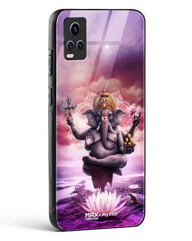 Divine Ganesha Grace [MaxCreation] Glass Case Phone Cover (Vivo)