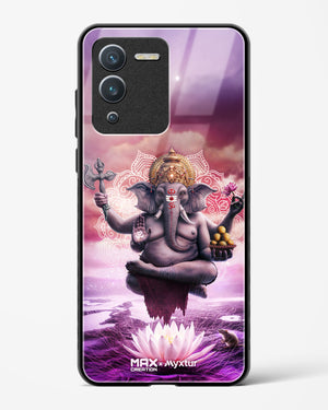 Divine Ganesha Grace [MaxCreation] Glass Case Phone Cover (Vivo)