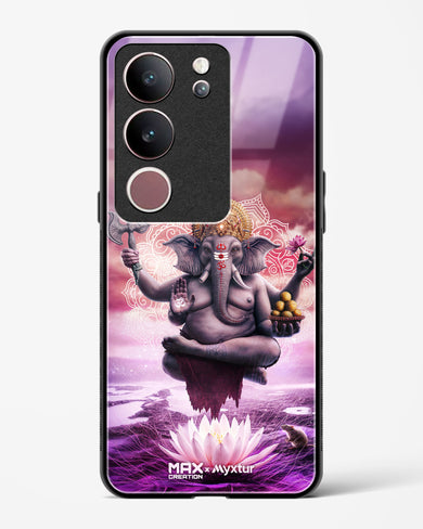 Divine Ganesha Grace [MaxCreation] Glass Case Phone Cover (Vivo)