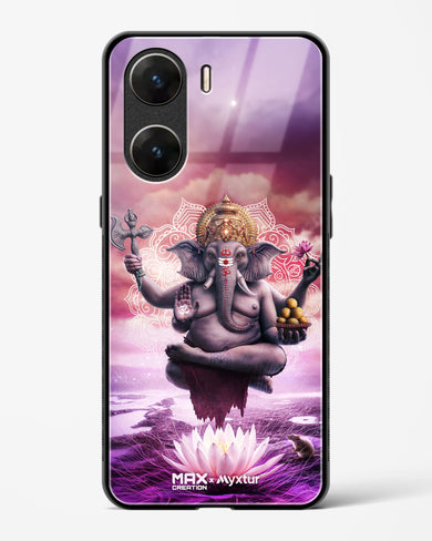 Divine Ganesha Grace [MaxCreation] Glass Case Phone Cover (Vivo)