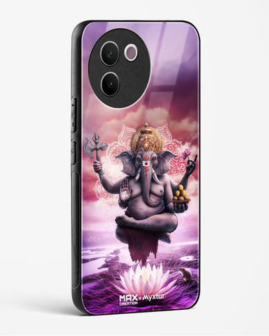 Divine Ganesha Grace [MaxCreation] Glass Case Phone Cover (Vivo)