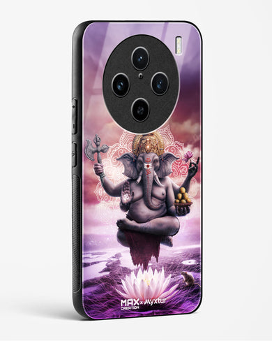 Divine Ganesha Grace [MaxCreation] Glass Case Phone Cover (Vivo)