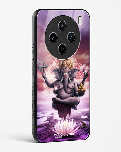 Divine Ganesha Grace [MaxCreation] Glass Case Phone Cover (Vivo)