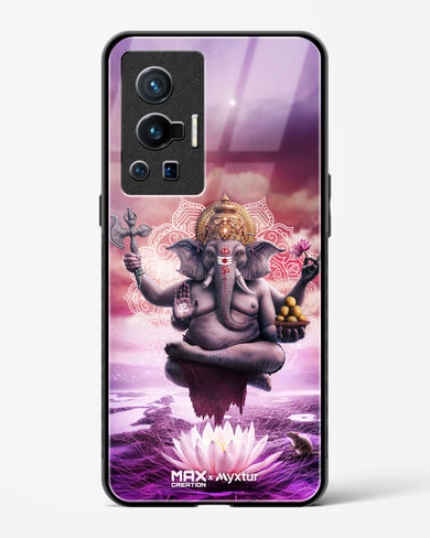 Divine Ganesha Grace [MaxCreation] Glass Case Phone Cover (Vivo)