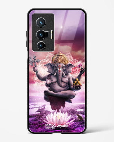 Divine Ganesha Grace [MaxCreation] Glass Case Phone Cover (Vivo)