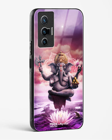 Divine Ganesha Grace [MaxCreation] Glass Case Phone Cover (Vivo)