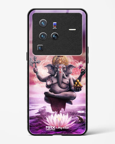 Divine Ganesha Grace [MaxCreation] Glass Case Phone Cover (Vivo)