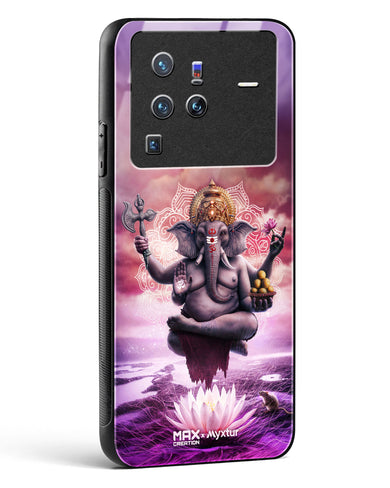 Divine Ganesha Grace [MaxCreation] Glass Case Phone Cover (Vivo)