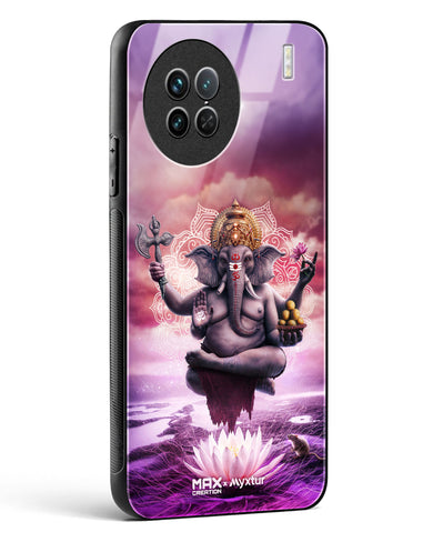 Divine Ganesha Grace [MaxCreation] Glass Case Phone Cover (Vivo)