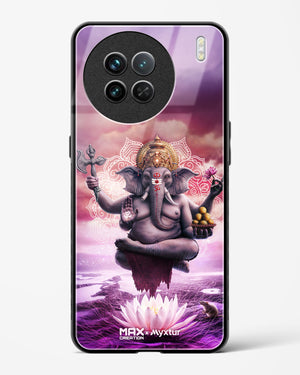 Divine Ganesha Grace [MaxCreation] Glass Case Phone Cover (Vivo)