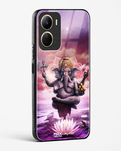 Divine Ganesha Grace [MaxCreation] Glass Case Phone Cover (Vivo)