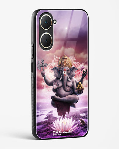 Divine Ganesha Grace [MaxCreation] Glass Case Phone Cover (Vivo)