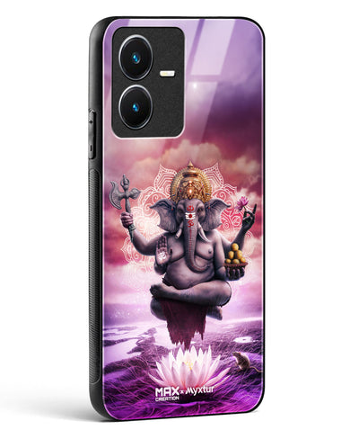 Divine Ganesha Grace [MaxCreation] Glass Case Phone Cover (Vivo)