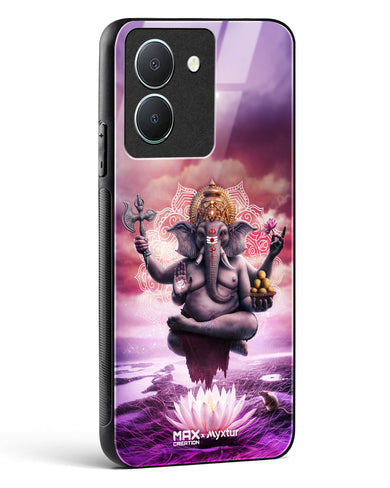 Divine Ganesha Grace [MaxCreation] Glass Case Phone Cover (Vivo)