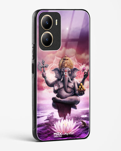 Divine Ganesha Grace [MaxCreation] Glass Case Phone Cover (Vivo)