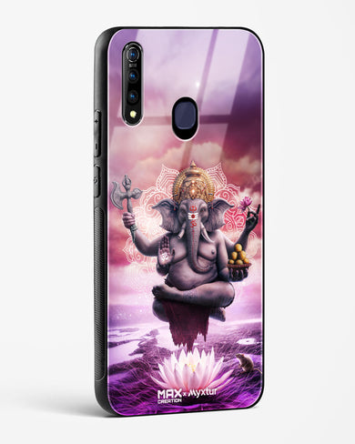 Divine Ganesha Grace [MaxCreation] Glass Case Phone Cover (Vivo)