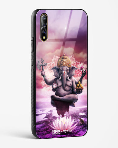 Divine Ganesha Grace [MaxCreation] Glass Case Phone Cover (Vivo)